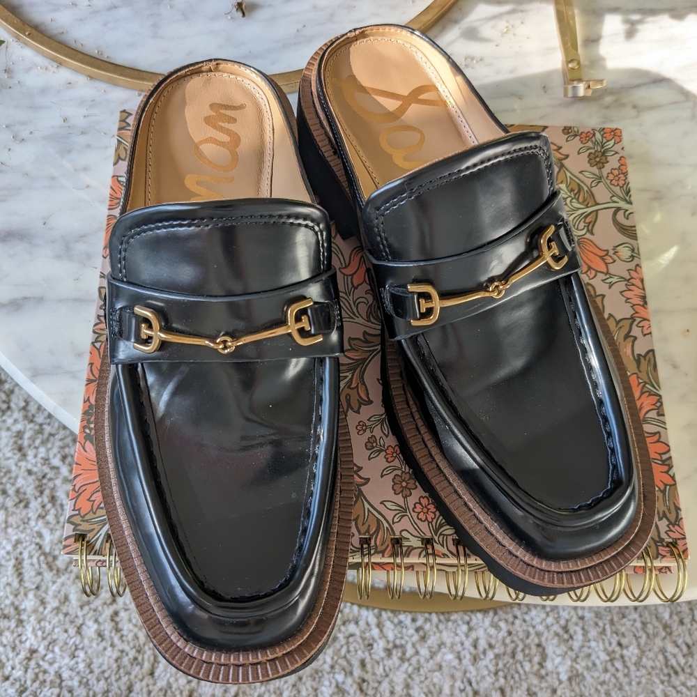 Sam Edelman Lug Sole Mule Loafer - Picture 6 of 6